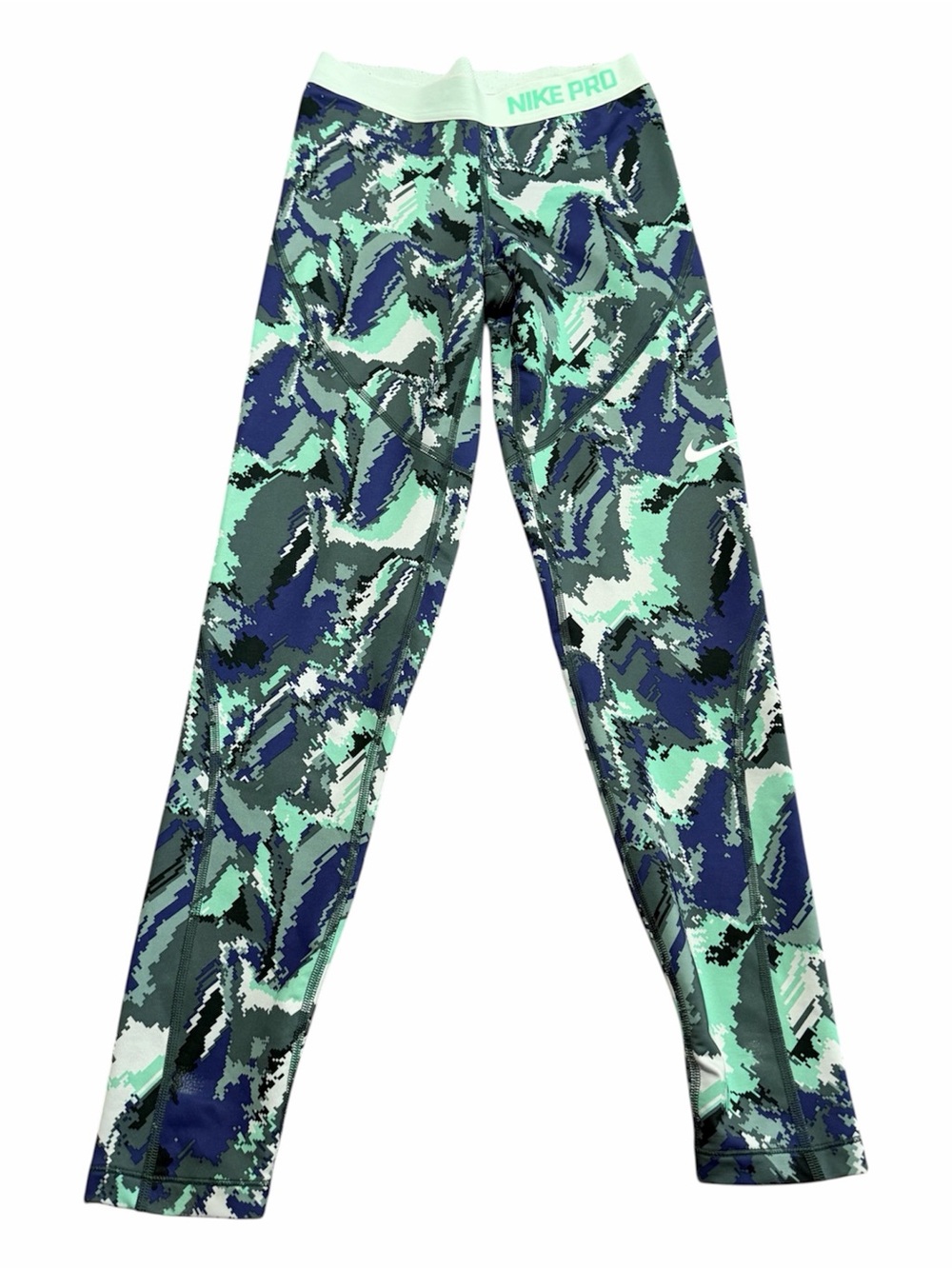 Nike Pro Hyperwarm Leggings Women's Size Medium Stretch Athletic Gym Workout
